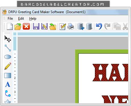 Screenshot of Greetings Card Maker