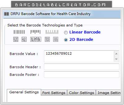 Barcode Label Creator Healthcare