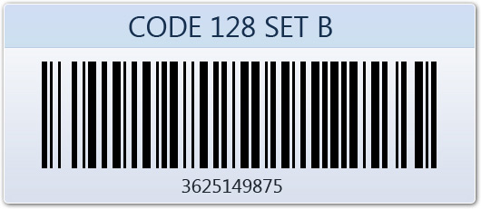 Code 128 SET B