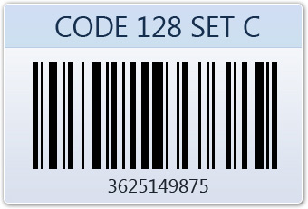 Code 128 SET C