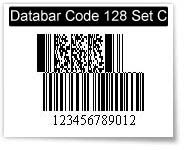 Databar Code 128 Set C