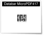 Databar MicroPDF417