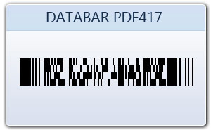 Databar PDF417 2D Barcode