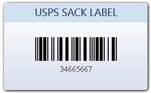 USPS Sack Label