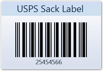 USPS Sack Label