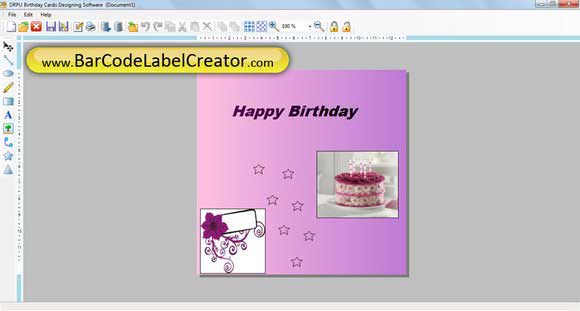 Screenshot of Birth Day Greeting Cards