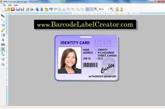 Screenshot of Address Labels Printing Software
