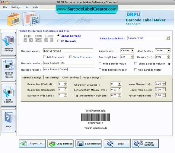 Barcode Creator 7.3.0.1