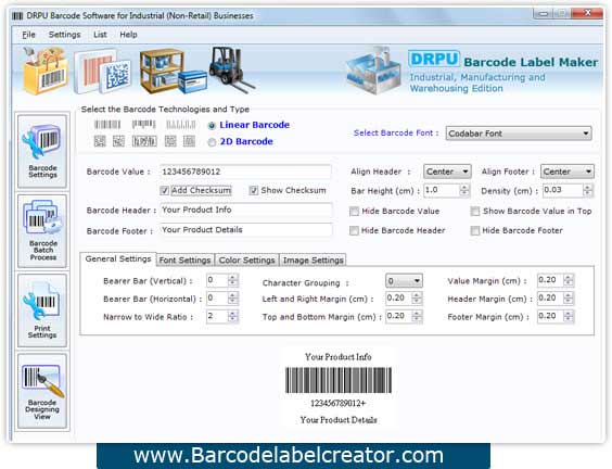 Manufacturing Barcode Label Creator Windows 11 download