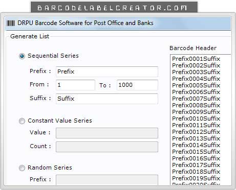 Windows 7 Postal Barcode Label Creator 8.3.0.1 full