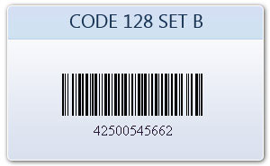 Code 128 SET B