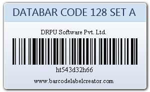 Databar Code 128 Set A