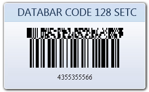 Databar Code 128 Set C