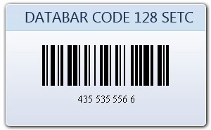 Databar Code 128 Set C