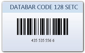 Databar Code 128 Set C