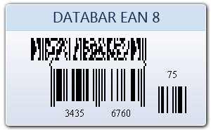 Databar EAN 8