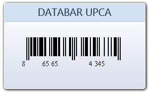 Databar UPCA