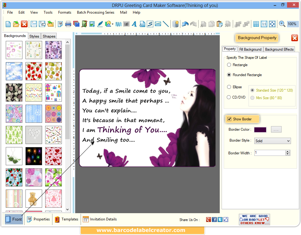 Greetings Card Maker Software
