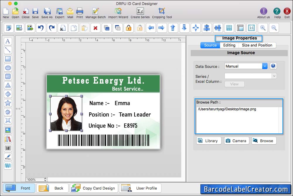 ID Card Designer for Mac 