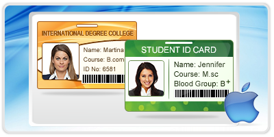 Students ID Cards Maker for Mac