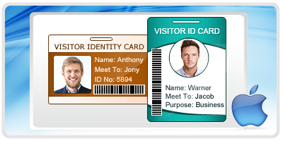 Visitors ID Cards Maker for Mac