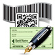Barcode Label Creator - Post Office and Bank