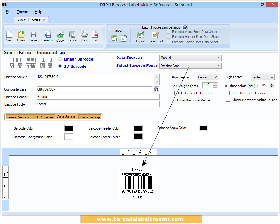 Barcode Label Creator - Standard Edition
