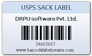 USPS Sack Label