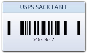 USPS Sack Label