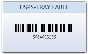 USPS Tray Label