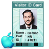 Visitors Gate Pass ID Cards Maker Software